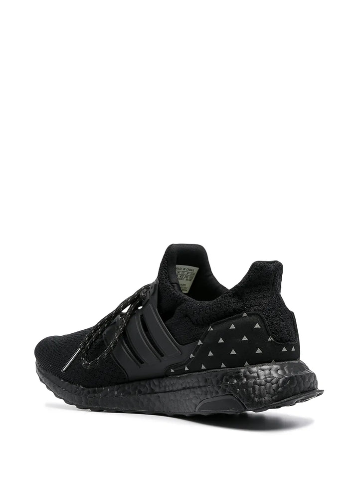 adidas X Pharrell Williams Ultraboost Dna Parley - Black Future Sneakers — Black — Size US M 10 - US W 11.5 — Back View