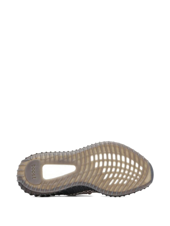 adidas Yeezy Boost 350 V2 Ash Stone Sneakers — Almond Beige/Coral Pink — Size US M 9 - US W 10.5 — Back View