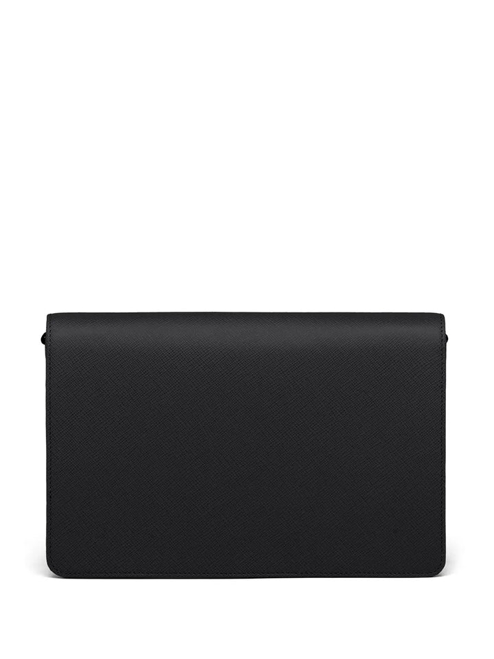 Prada Logo Lettering Saffiano Leather Shoulder Bag — Same as shown — Size One Size — Side View