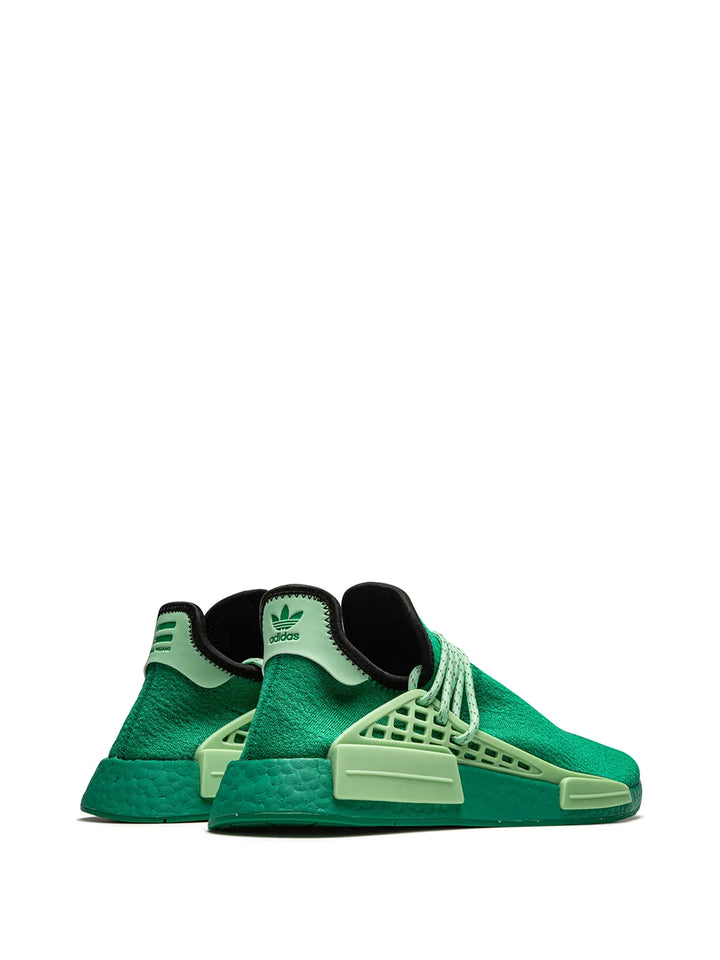 adidas X Pharrell Williams Hu Nmd Complexland Sneakers — Green — Size US M 7 - US W 8.5 — Back View