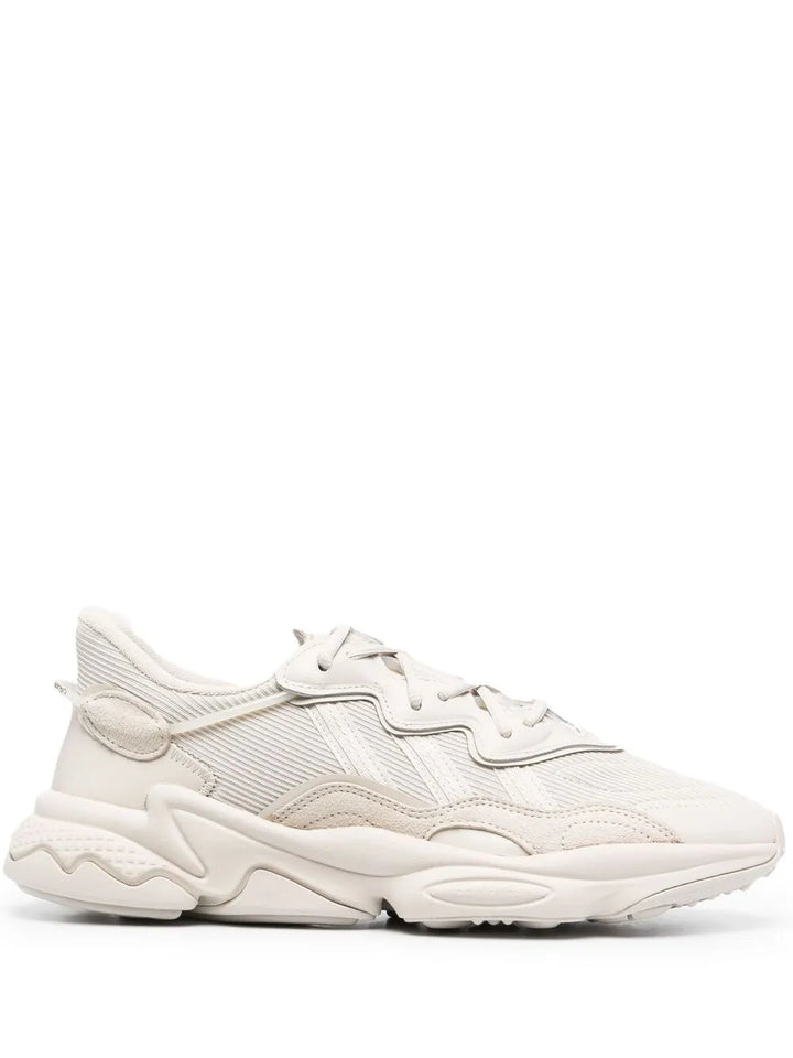 adidas Ozweego Low-Top Sneakers — Cream — Size US M 4.5 - US W 6 — Front View