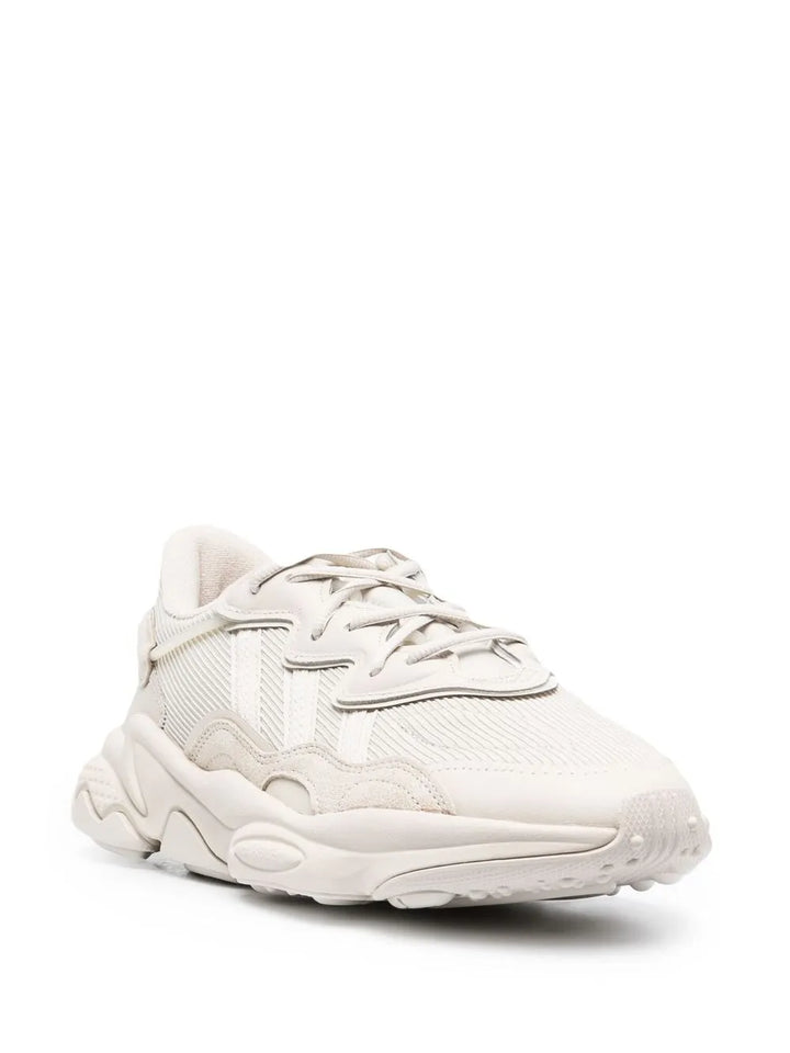 adidas Ozweego Low-Top Sneakers — Cream — Size US M 4.5 - US W 6 — Side View