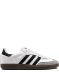 adidas Samba Og Cloud White/Core Black/Clear Granite Sneakers — Cloud White/Core Black/Clear Granite — Size US M 9.5 - US W 11 — Front View
