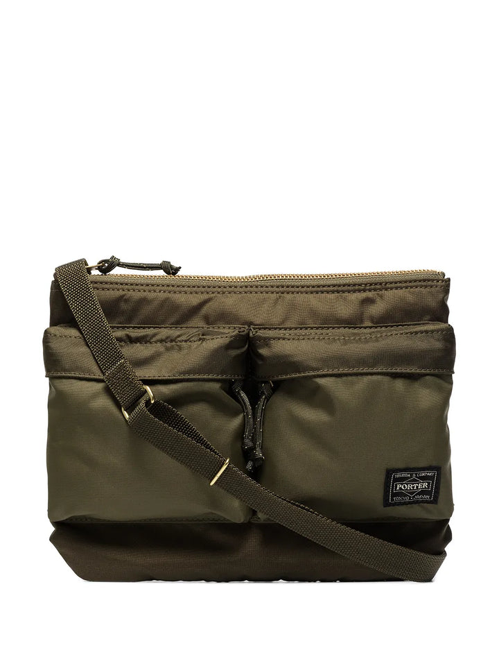 Porter Yoshida Co Flying Ace Two Way Shoulder Bag — Same as shown — Size One Size — Front View