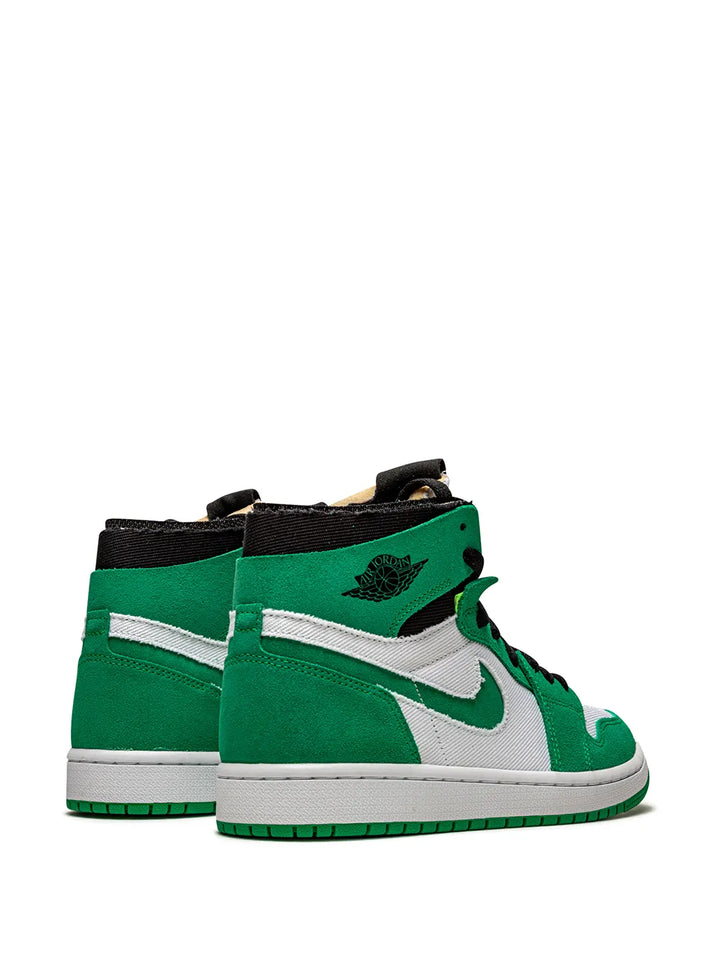 Air Jordan 1 High Zoom Cmft Stadium Green Sneakers — Same as shown — Size US M 8.5 - US W 10 — Back View