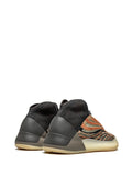 adidas Yeezy Qntm Flash Orange Sneakers — Black/Beige — Size US M 3.5 - US W 5 — Back View