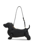 Thom Browne Hector Pebbled Leather Shoulder Bag — Same as shown — Size One Size — Front View