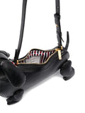 Thom Browne Hector Pebbled Leather Shoulder Bag — Same as shown — Size One Size — Detail View