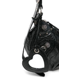 Balenciaga Le Cagole S Leather Shoulder Bag — Same as shown — Size One Size — Top View