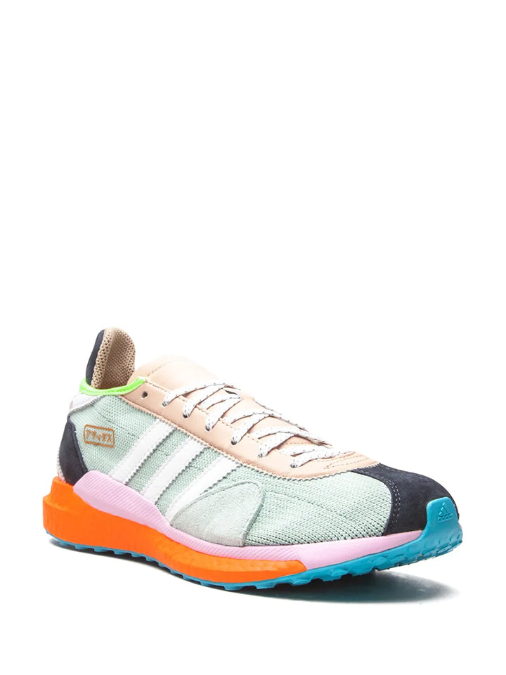 adidas X Pharrel Williams X Nigo Tokyo Solar Hu Sneakers — Same as shown — Size US M 6 - US W 7.5 — Side View