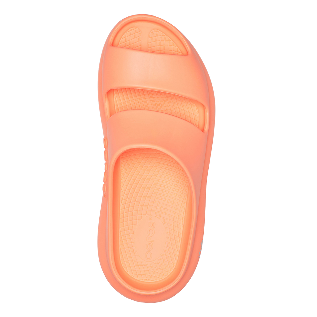 Oofos OOyea — Black — Size D — Width 3 M / 5 W — Back View