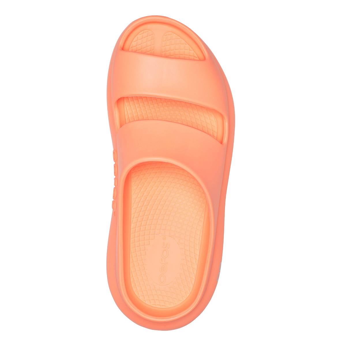 Oofos OOyea — Black — Size D — Width 3 M / 5 W — Back View