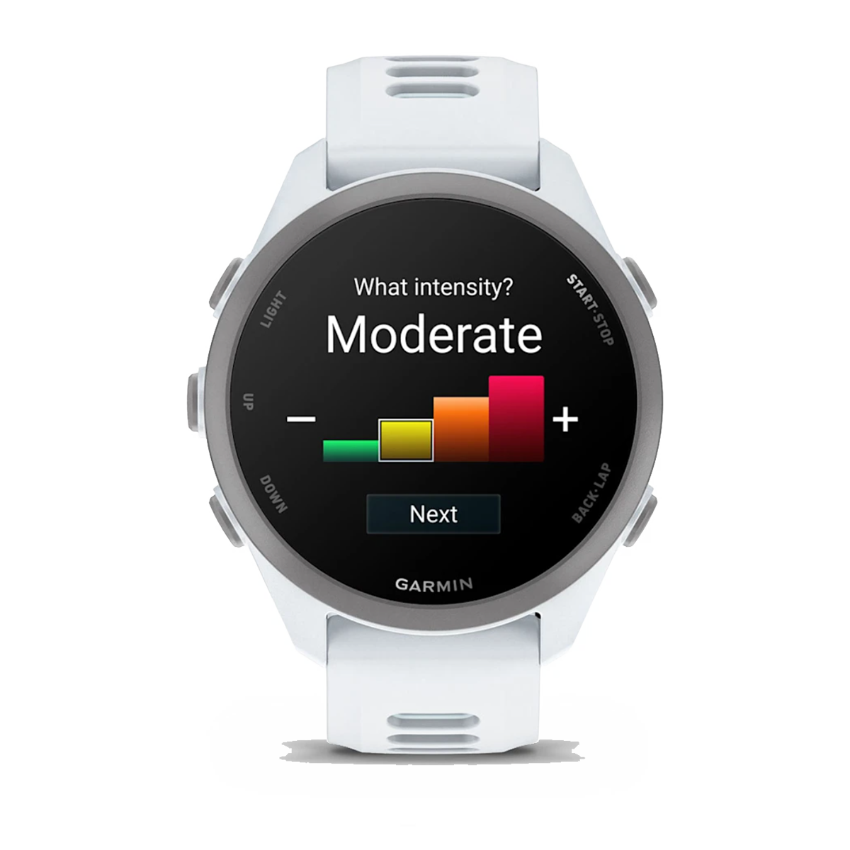 Garmin Forerunner 170 — Whitestone - Cloud Blue — Size One Size — Detail View