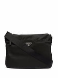 Prada Triangle Logo Shoulder Bag — Same as shown — Size One Size — Front View