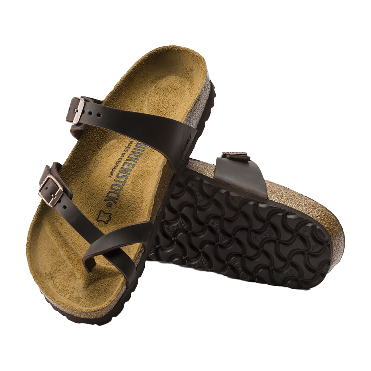 Birkenstock Mayari Oiled Leather — Black — Size B — Width 40 — Alternate View 9