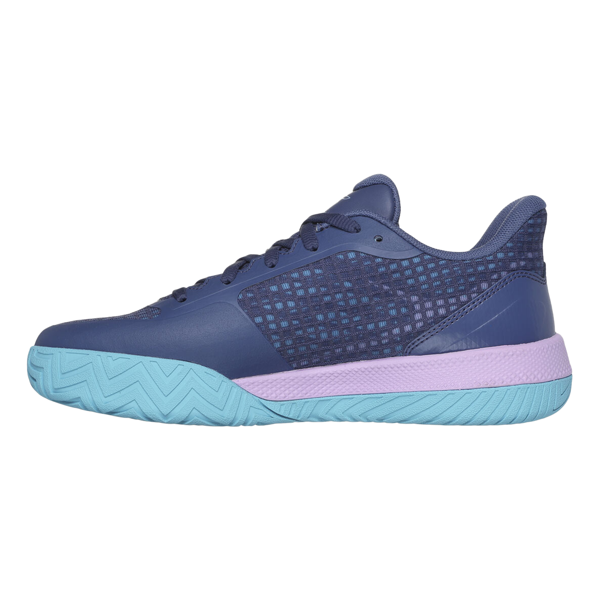 Skechers Viper Court Pro — Black - Blue — Size B — Width 6 — Alternate View 9