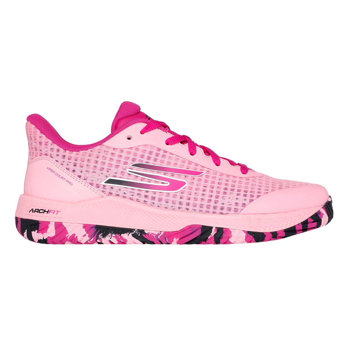 Skechers Viper Court Pro — Black - Blue — Size B — Width 6 — Alternate View 30