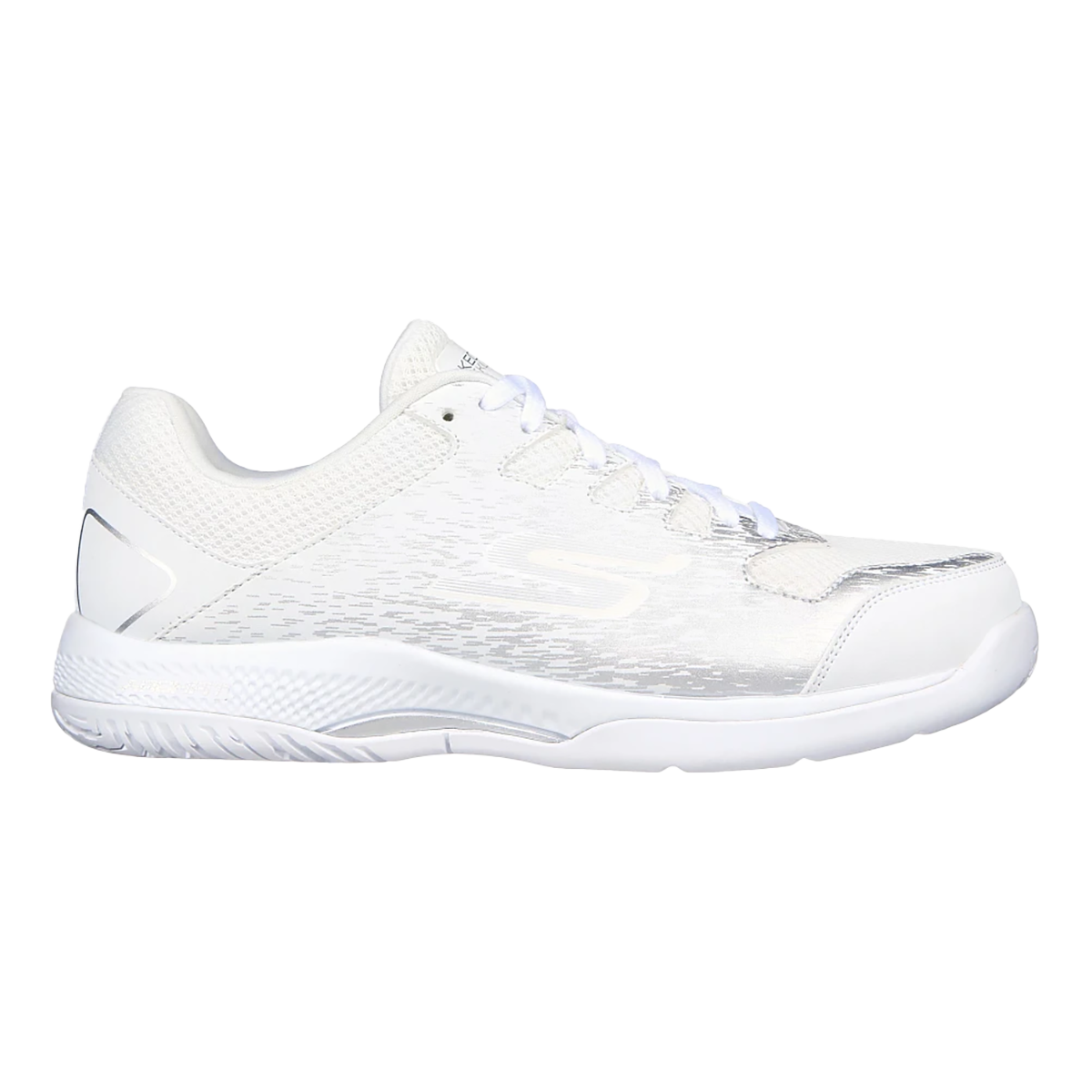 Skechers Viper Court — Grey - Purple — Size B — Width 6.5 — Alternate View 12