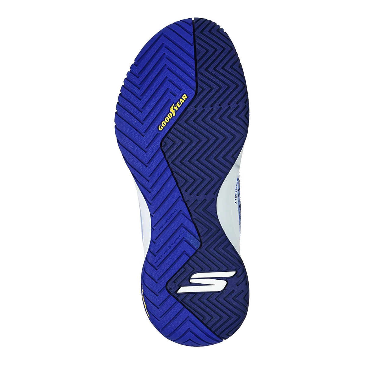 Skechers Viper Court Elite — Black - White — Size B — Width 6.5 — Alternate View 8