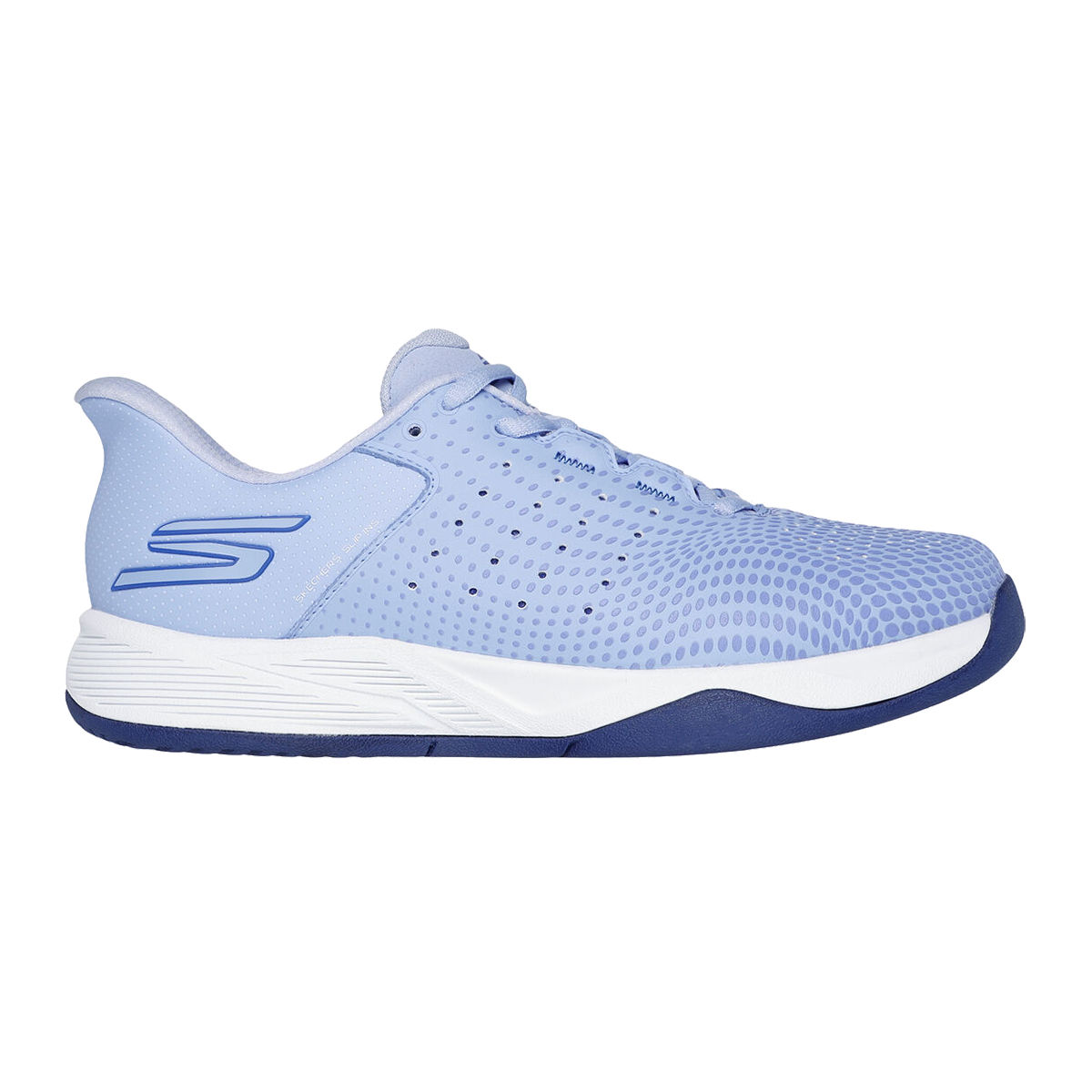 Skechers Viper Court Reload — Blue Synthetic - White Trim — Size B — Width 6 — Alternate View 13
