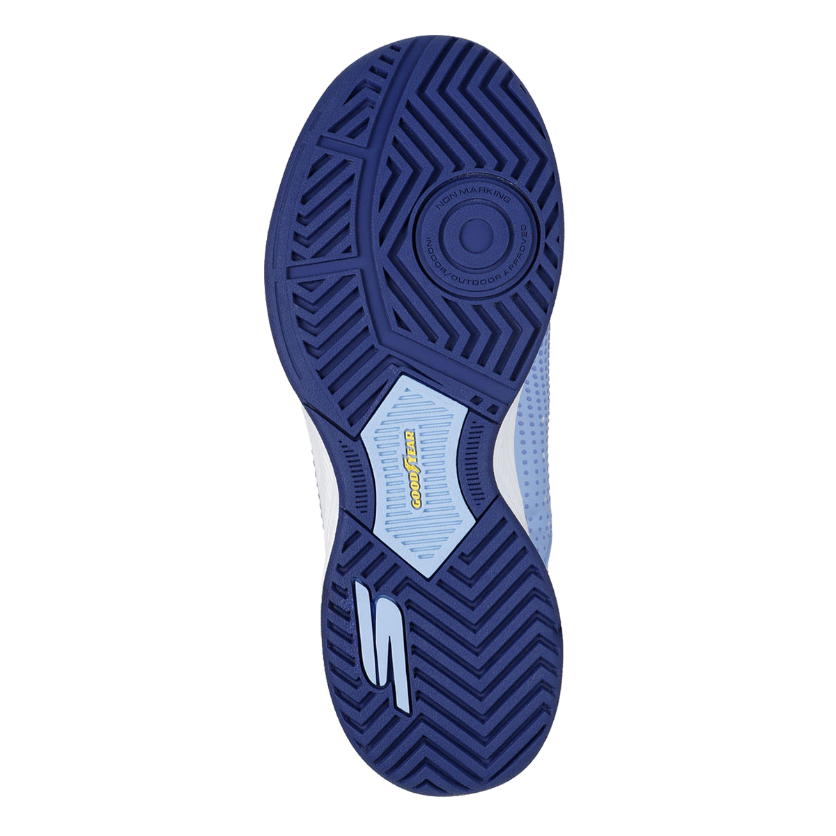 Skechers Viper Court Reload — Blue Synthetic - White Trim — Size B — Width 6 — Alternate View 16
