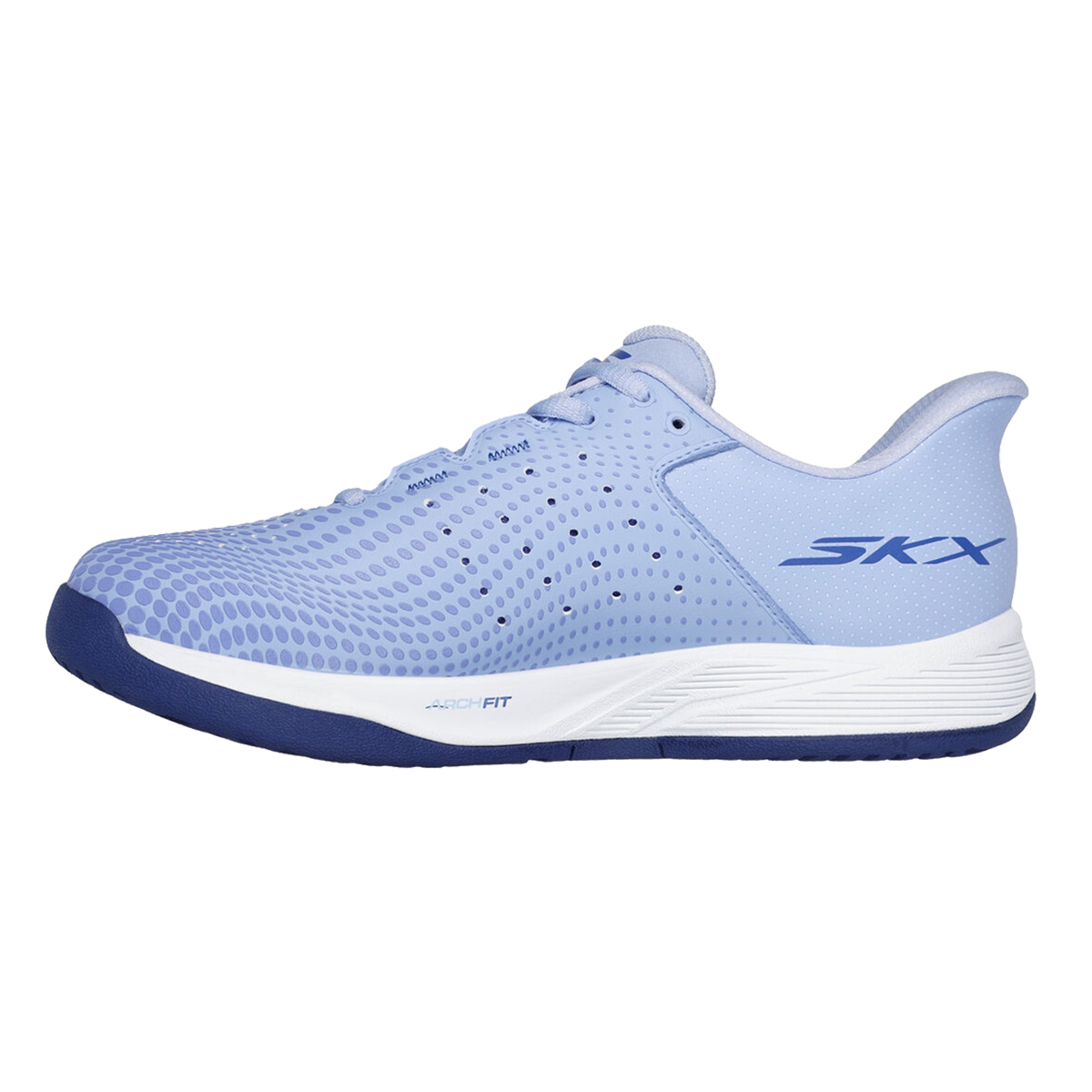 Skechers Viper Court Reload — Blue Synthetic - White Trim — Size B — Width 6 — Alternate View 14