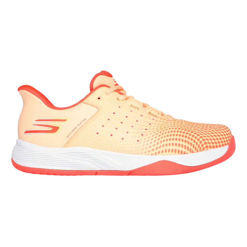 Skechers Viper Court Reload — Blue Synthetic - White Trim — Size B — Width 6 — Front View