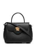 Versace La Medusa Leather Hand Bag — Same as shown — Size One Size — Front View