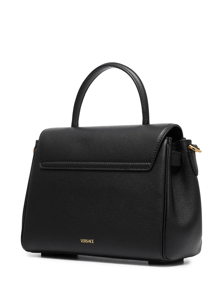 Versace La Medusa Leather Hand Bag — Same as shown — Size One Size — Back View