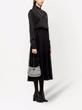 Prada Cleo Crystal Embellished Shoulder Bag — Same as shown — Size One Size — Side View