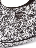 Prada Cleo Crystal Embellished Shoulder Bag — Same as shown — Size One Size — Lifestyle View