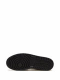 Air Jordan 1 Low Mocha Sneakers — White/Black — Size US M 10.5 - US W 12 — Top View