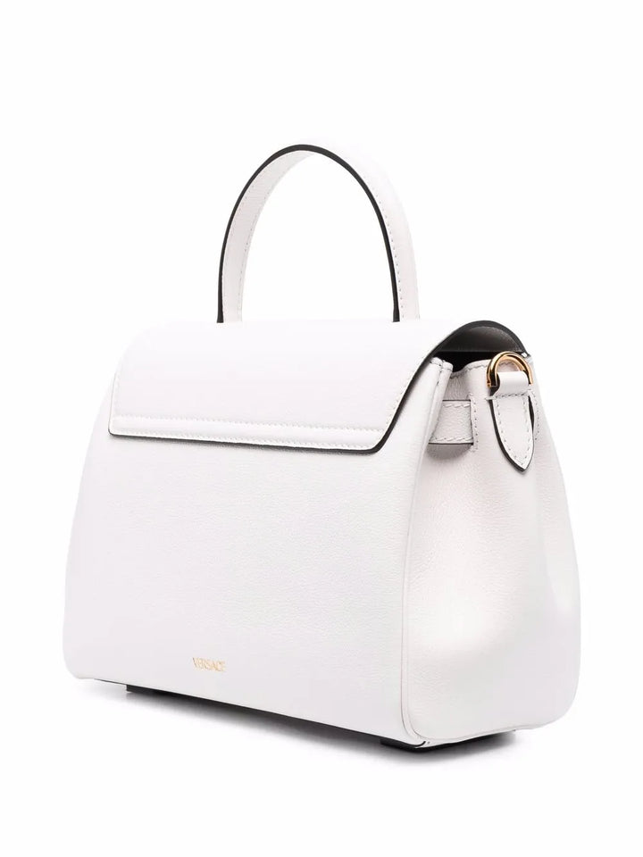 Versace La Medusa Leather Hand Bag — Same as shown — Size One Size — Back View