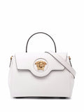 Versace La Medusa Leather Hand Bag — Same as shown — Size One Size — Lifestyle View