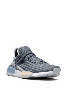 adidas X Billionaire Boys Club X Pharrell Hu Nmd  Astronaut Blue Sneakers — Grey — Size US M 8 - US W 9.5 — Detail View