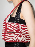 Staud Tommy Bead Embellished Shoulder Bag — Same as shown — Size One Size — Side View