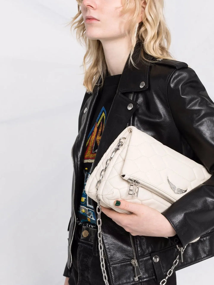 Zadigvoltaire Rocky Xl Shoulder Bag — Same as shown — Size One Size — Back View