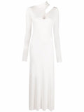 Manuri Cut Out Detail Long Sleeve Dress — Same as shown — Size XS — Front View