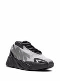adidas Yeezy 700 Mnvn Metallic Sneakers — Silver-Tone/Black — Size US M 9 - US W 10.5 — Side View