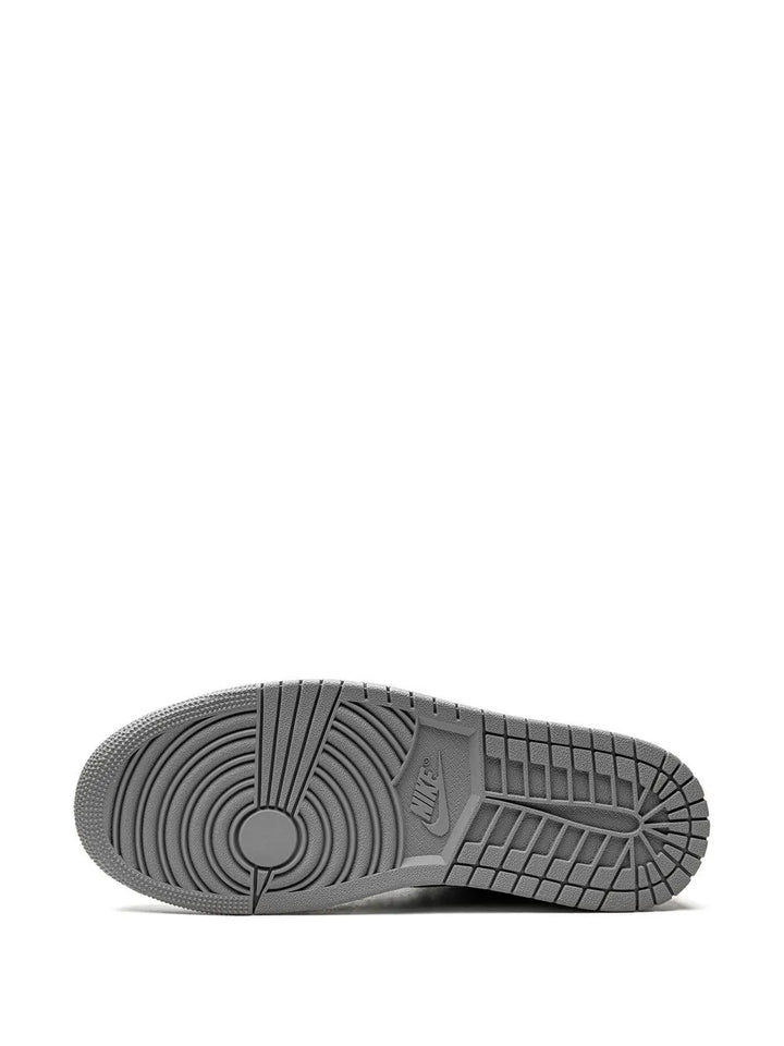 Air Jordan 1 High Rebellionaire Sneakers — Black/Grey/White — Size US M 8.5 - US W 10 — Top View