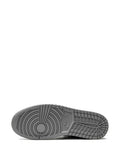 Air Jordan 1 High Rebellionaire Sneakers — Black/Grey/White — Size US M 8.5 - US W 10 — Top View