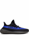 adidas Yeezy 350 V2 Dazzling Blue Sneakers — Black — Size US M 6 - US W 7.5 — Front View