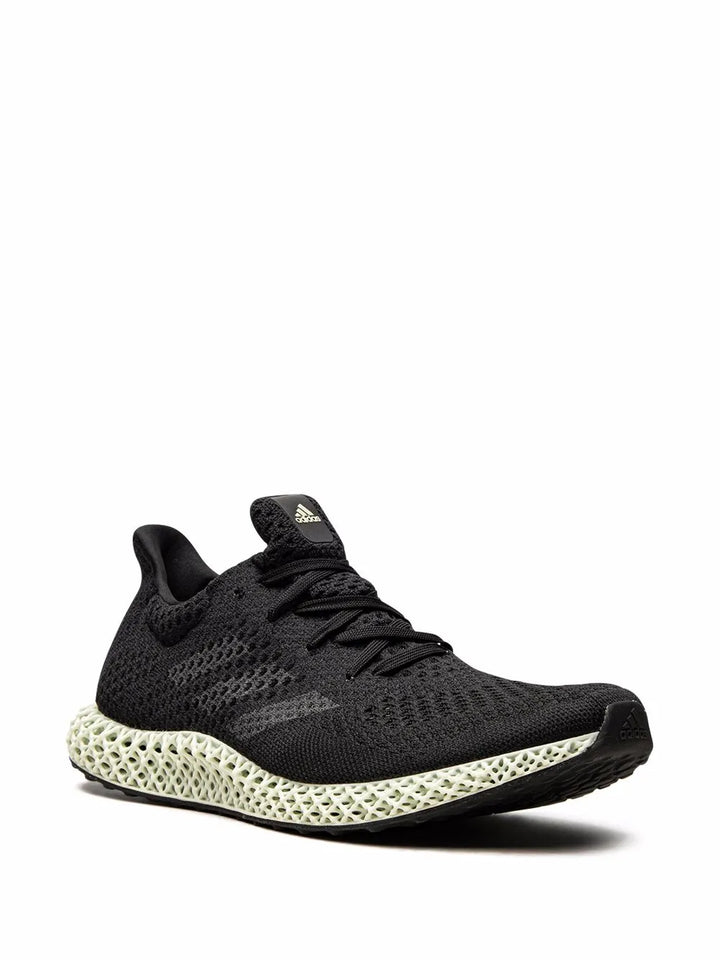 adidas Futurecraft 4D Core Black/Linen Green Sneakers — Same as shown — Size US M 3.5 - US W 5 — Side View