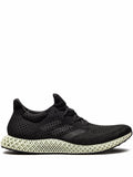 adidas Futurecraft 4D Core Black/Linen Green Sneakers — Same as shown — Size US M 3.5 - US W 5 — Front View