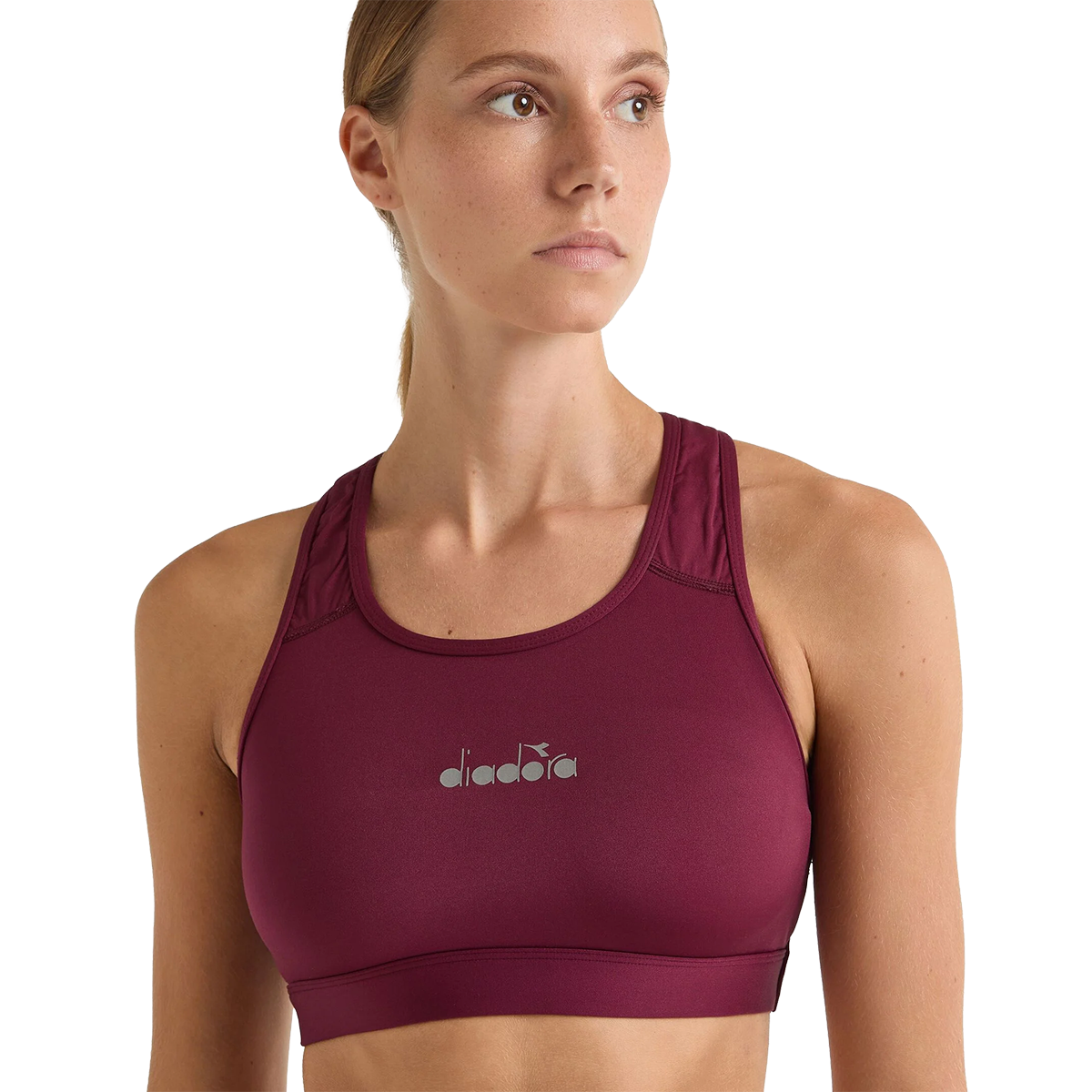 Diadora L. Medium Bra — Legion Blue — Size Large — Detail View