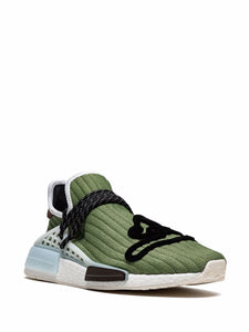 adidas X Bbc Ice Cream X Pharrell Hu Nmd Running Dog Sneakers — Green — Size US M 8 - US W 9.5 — Detail View