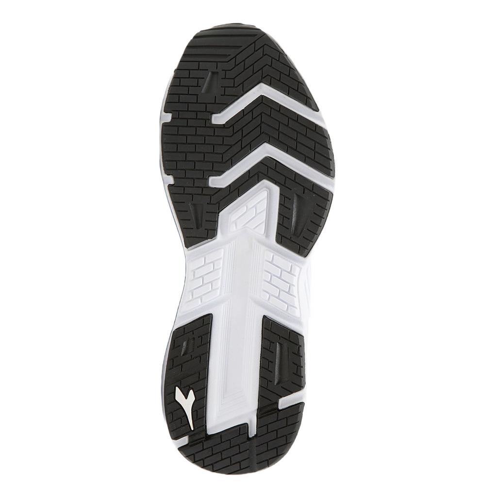 Diadora Mythos Volo 3 — Black - White — Size Y — Width 1.5 — Side View