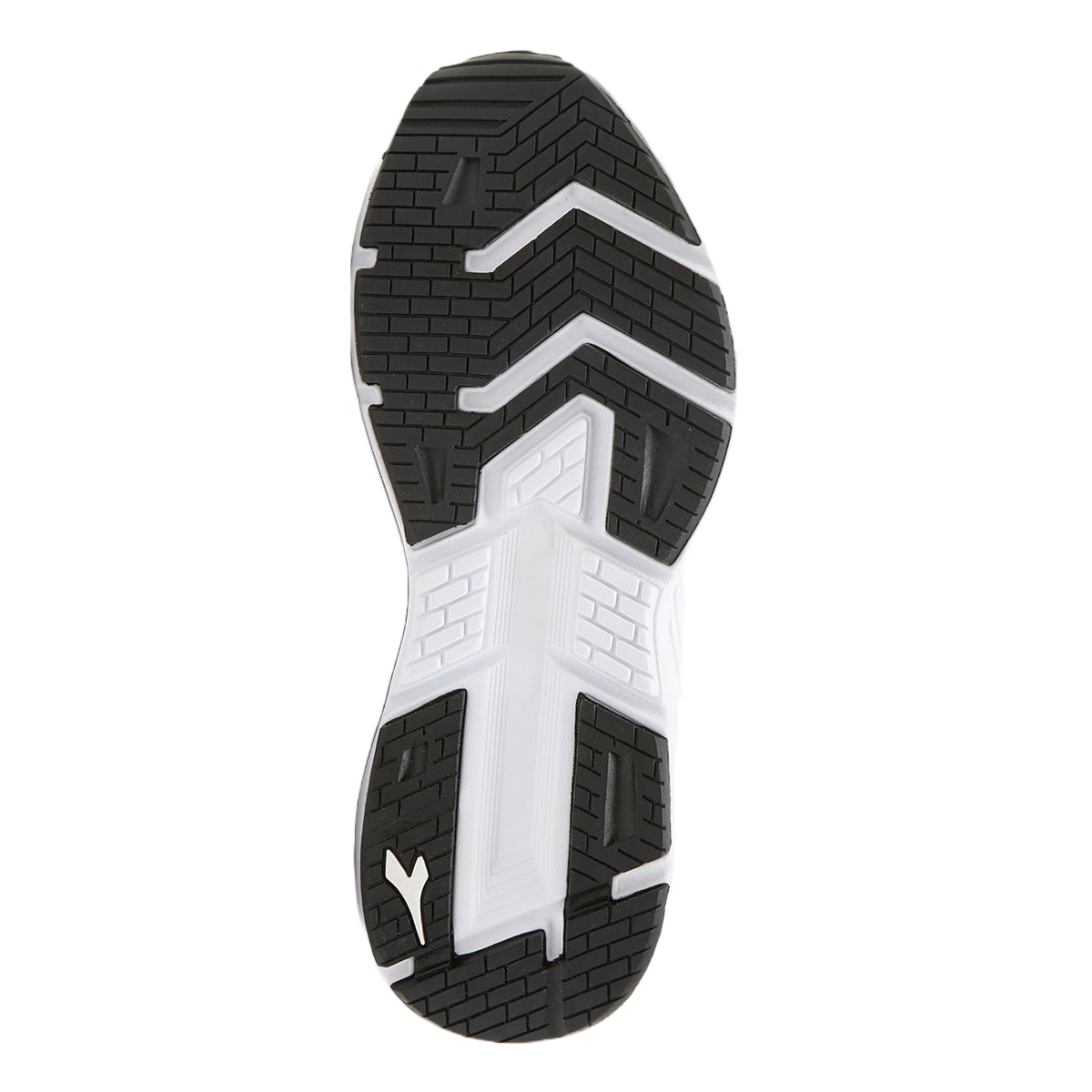 Diadora Mythos Volo 3 — Black - White — Size Y — Width 1.5 — Side View