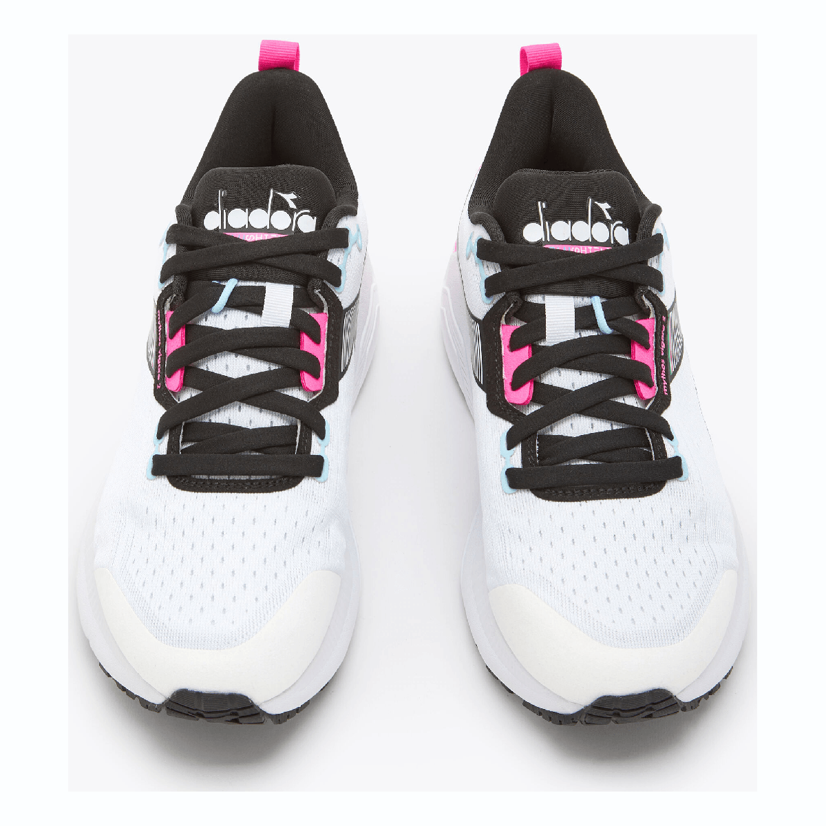 Diadora Mythos Blushield Vigore 2 — Black - White - Pink Fluo — Size B — Width 10 — Alternate View 19