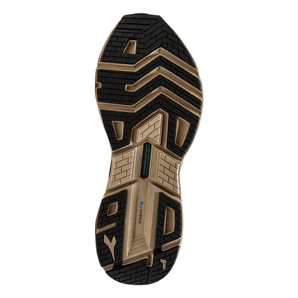 Diadora Mythos Blushield Volo HIP 3 — Black - Whisper White — Size D — Width 10 — Back View